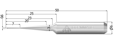 0,6 mm - krogla