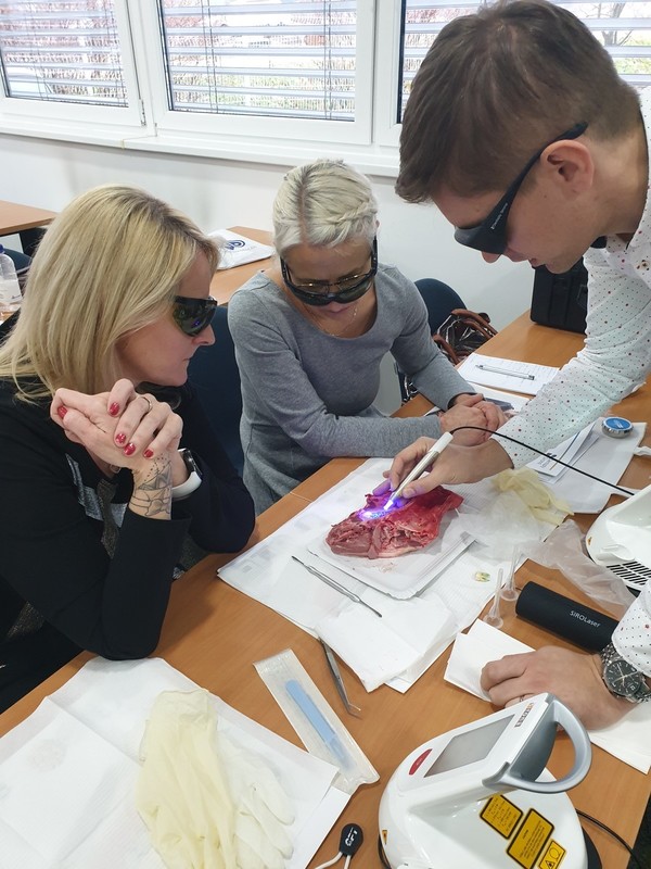 Uporaba diodnega laserja