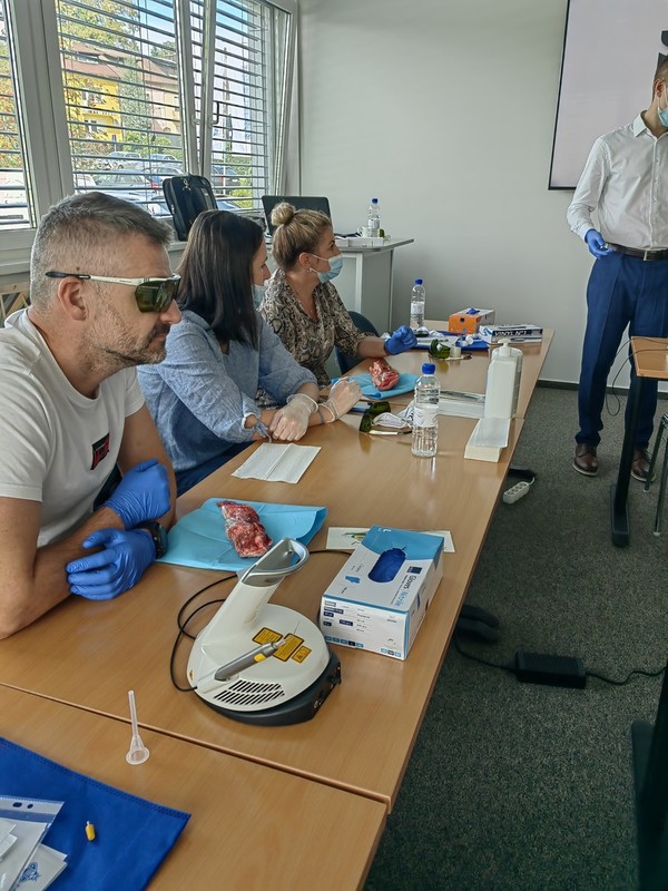 Uporaba diodnega laserja