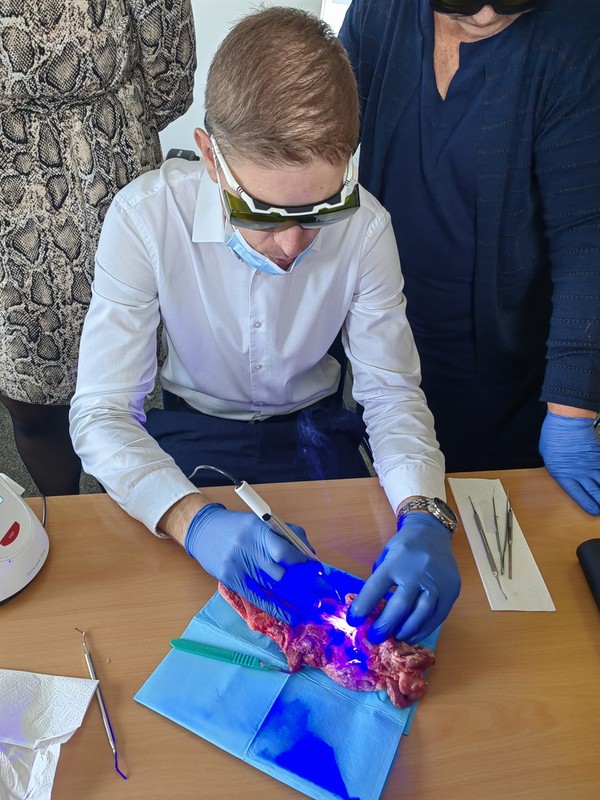 Uporaba diodnega laserja