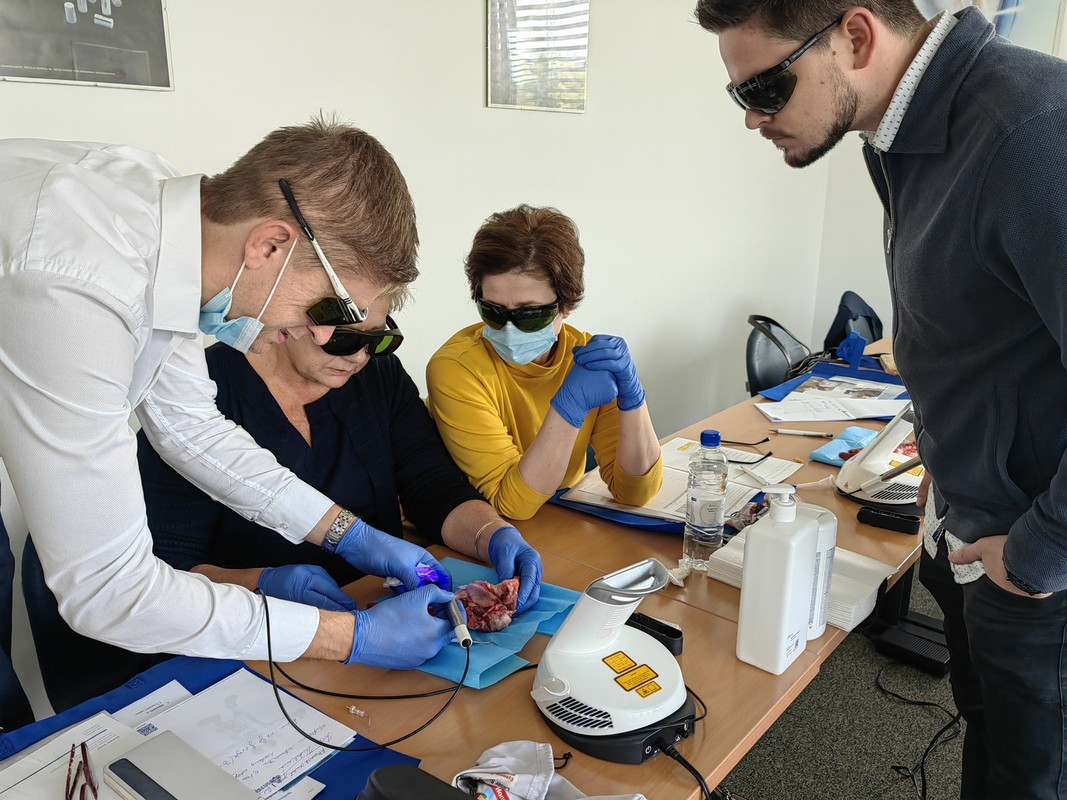 Uporaba diodnega laserja